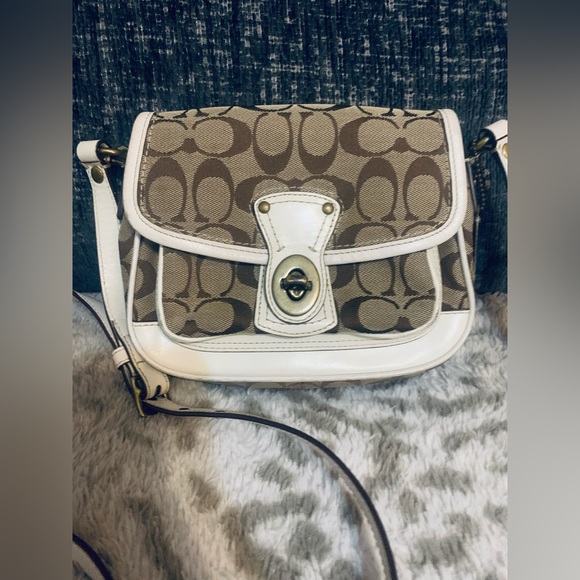 ❤️ Coach Bag W/ Turnlock & Wallet - Picture 7 of 12